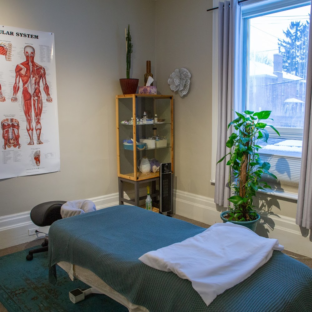 Osteopathy treatment room at Harmony Health