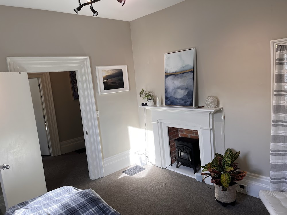 A calm, welcoming room for psychotherapy at Harmony Health